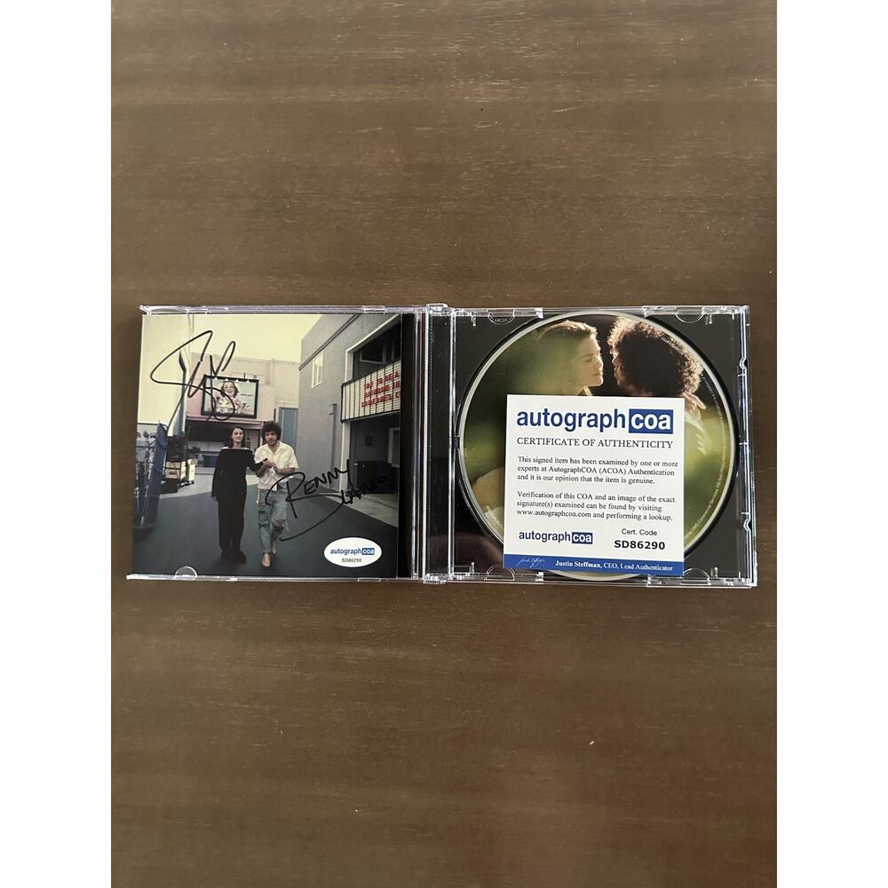 AUTOGRAPHED SELENA GOMEZ Benny Blanco Signed CD COA ACOA #SD86290